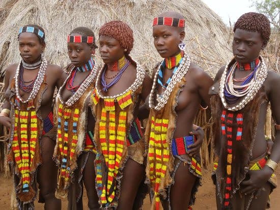 Kara (Karo) Tribe — Renowned body artists of the Omo River.